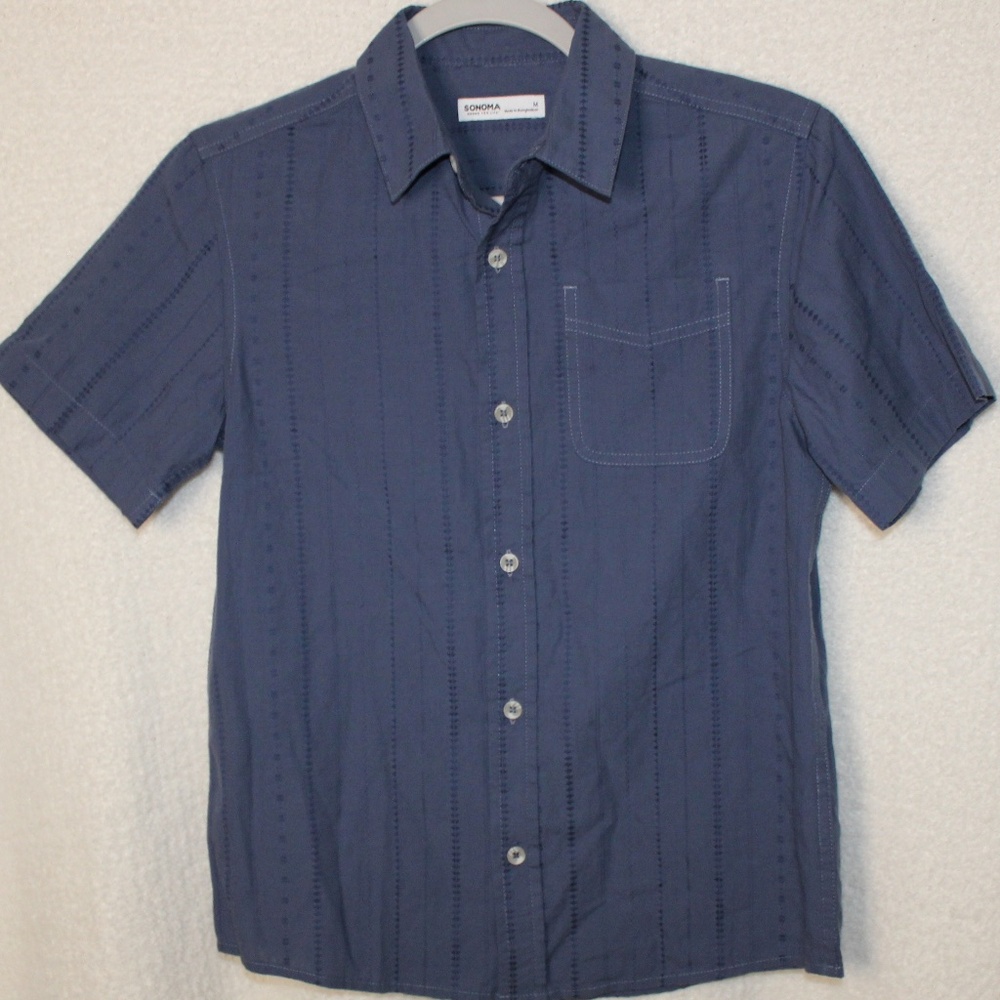 PreLoved Blue Sonoma Collared shirt in Boys Sz (M)